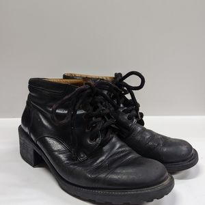 Tower leather boots